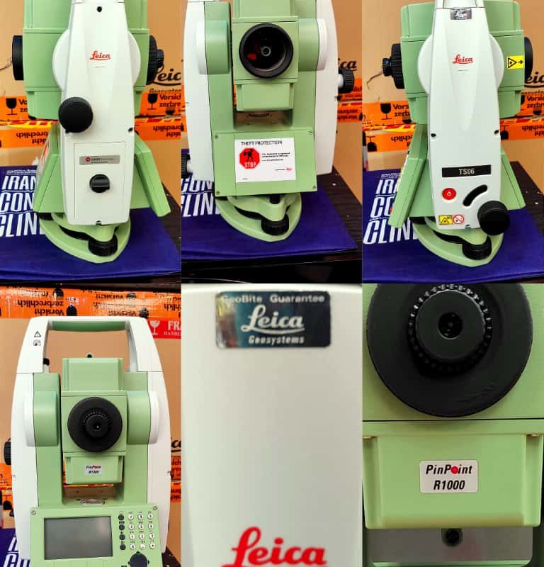 توتال استیشن لیزری لایکا  سری اولترا  مدل تی اس 06